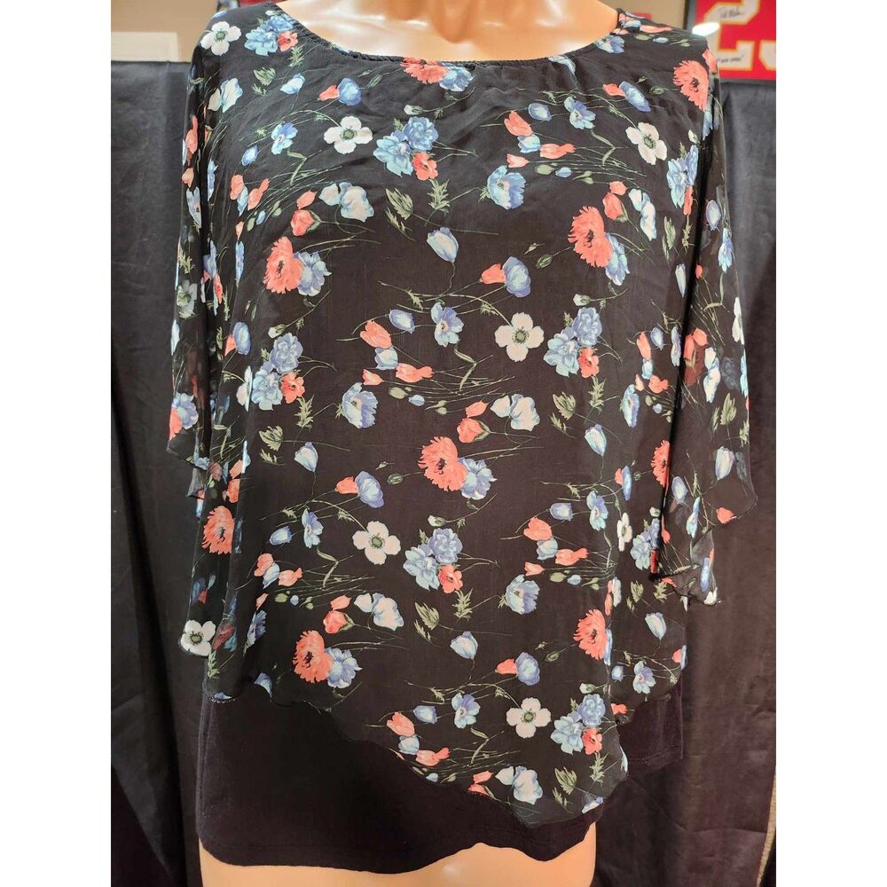 Alyx Floral Flowy Blouse - Size 4X